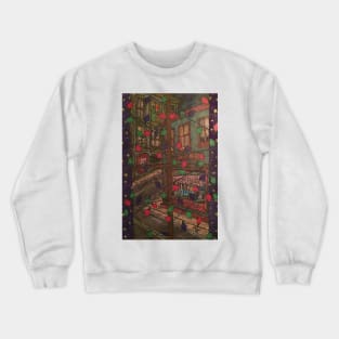 holiday window Crewneck Sweatshirt